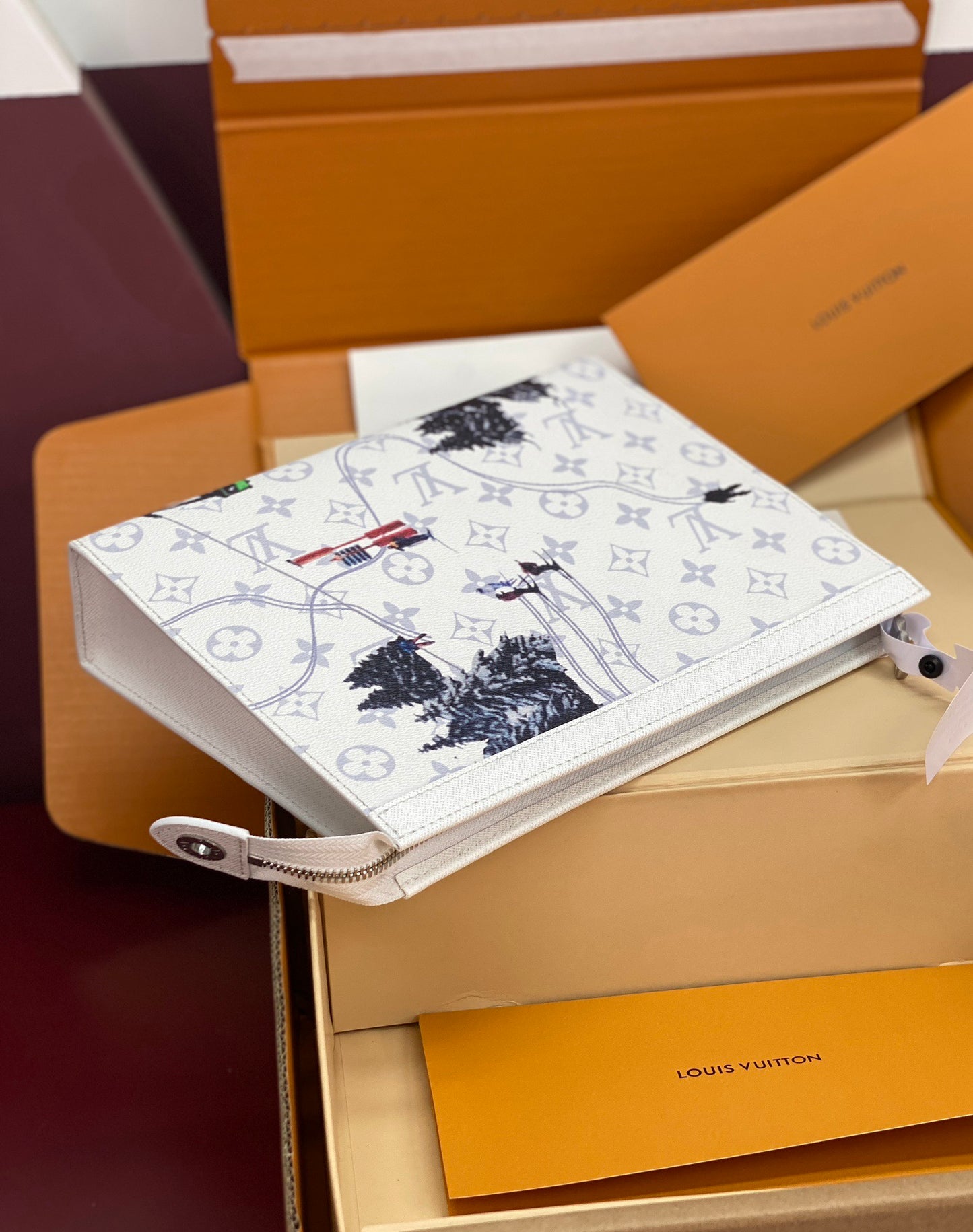 LV Travel Pouch Bag