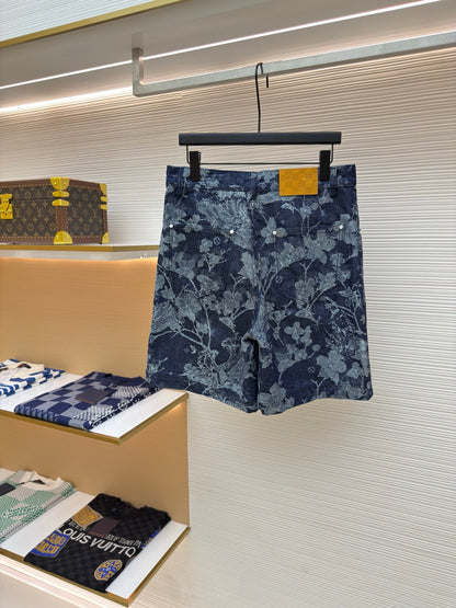 LV Shorts Floral