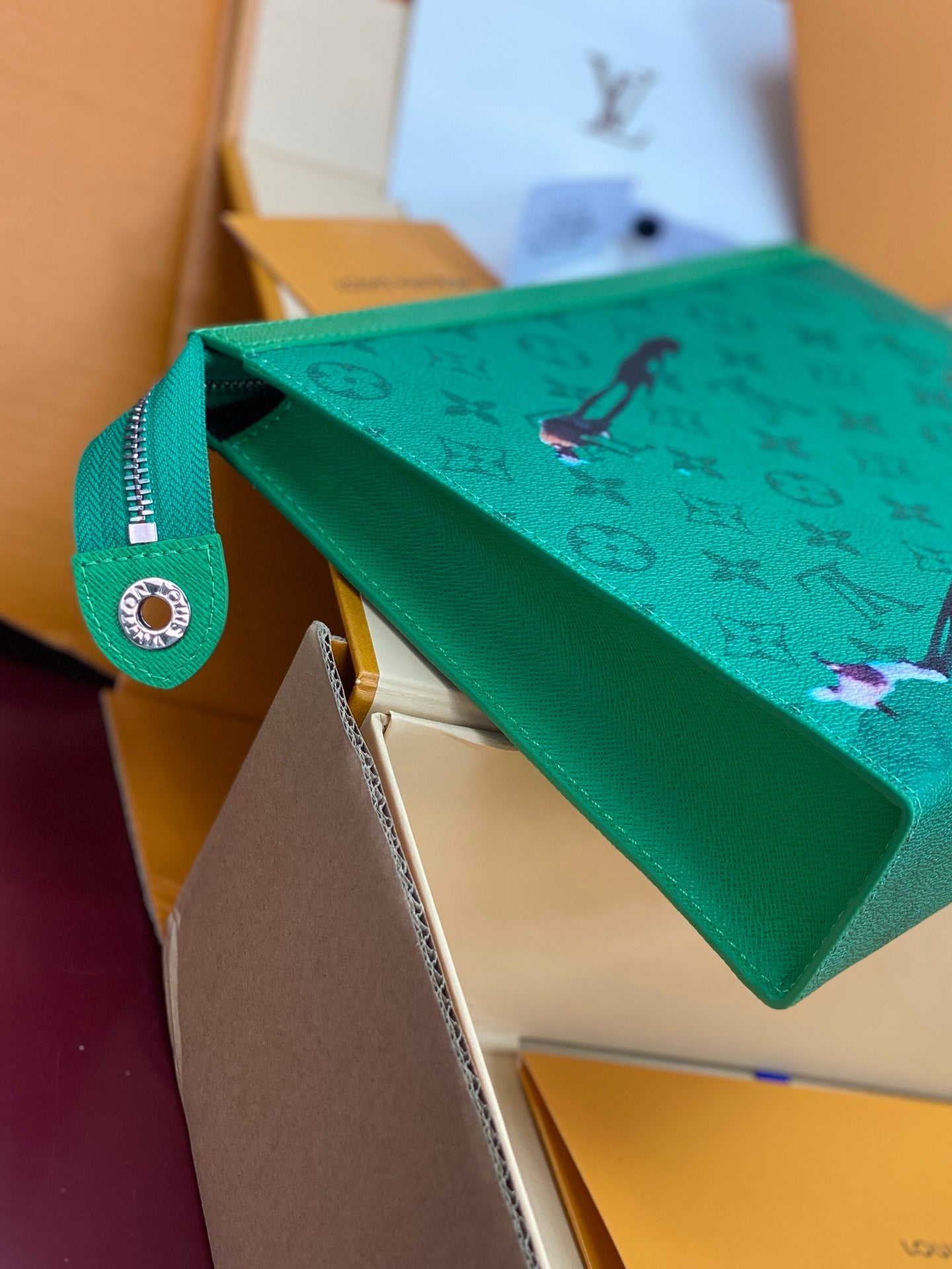 LV Travel Pouch Bag