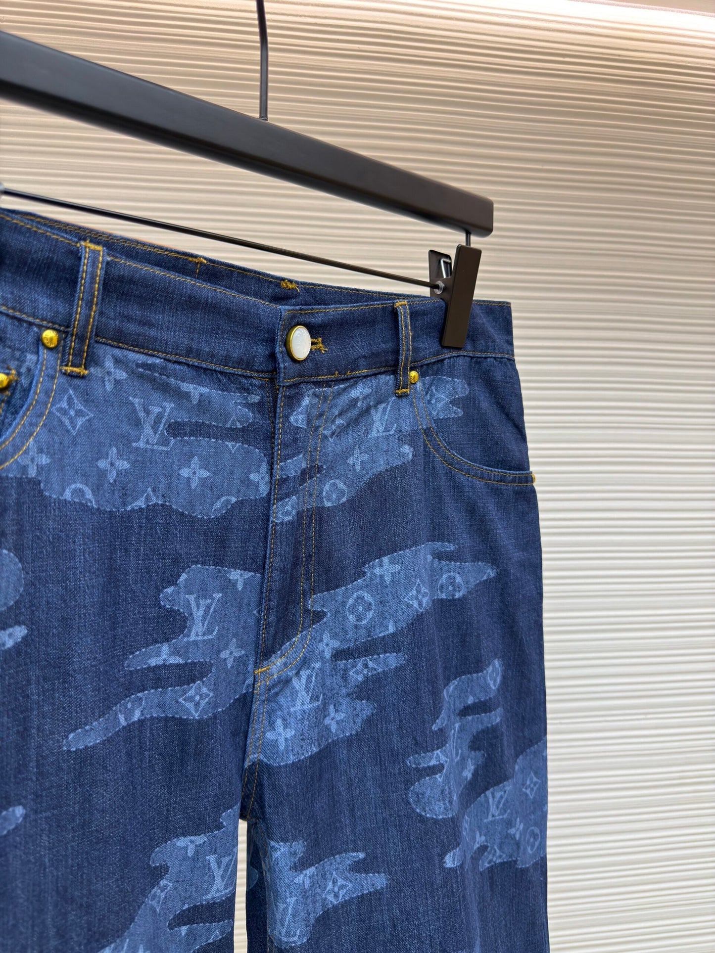 LV Denim Shorts