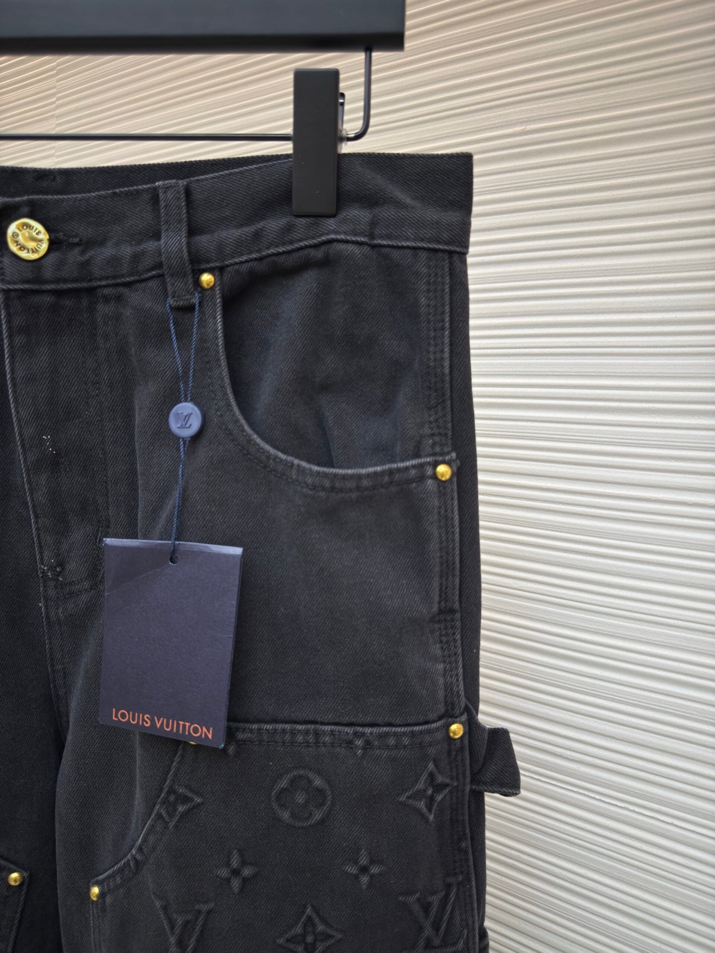 LV Denim Carpenter Pants