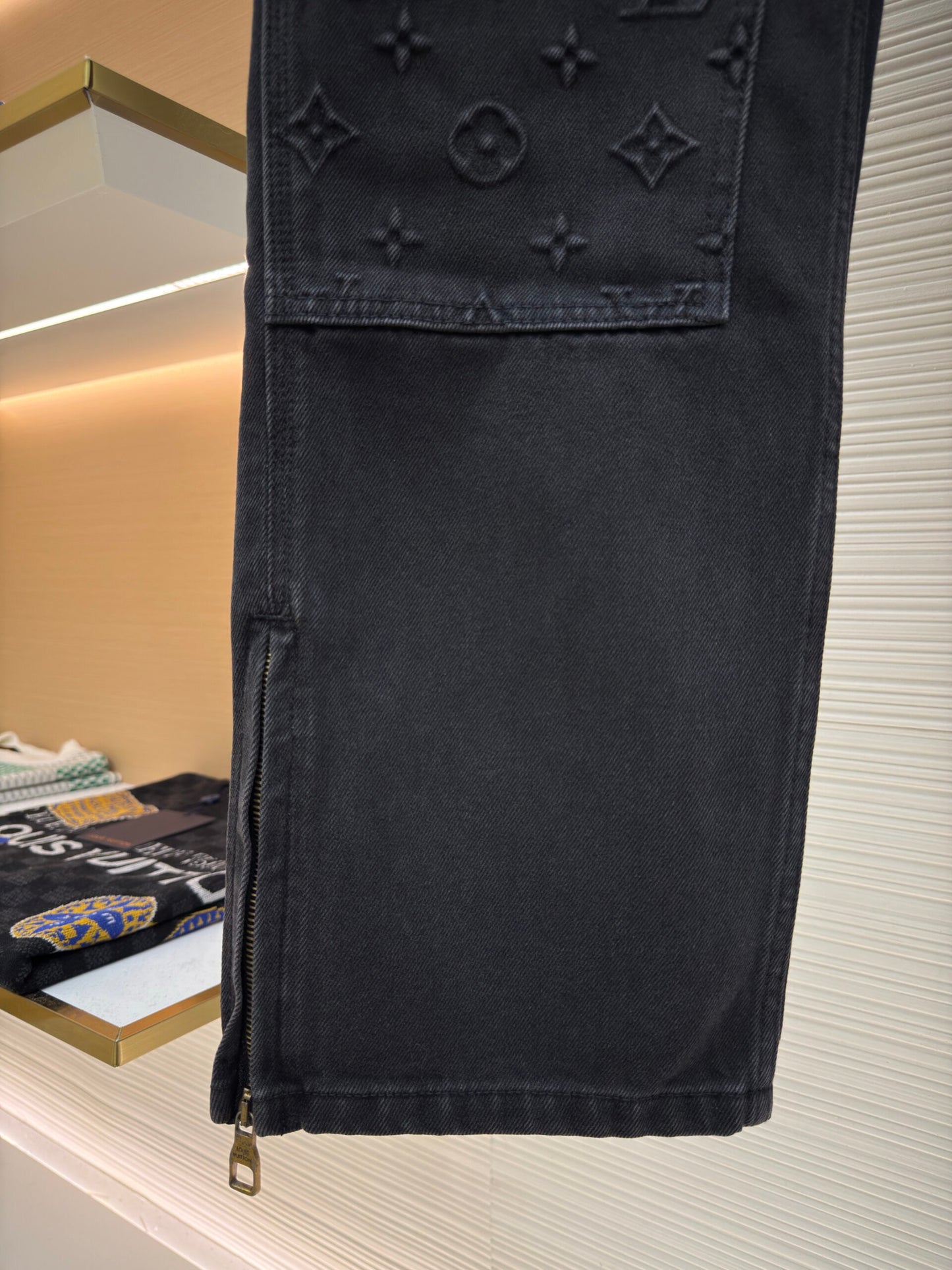 LV Denim Carpenter Pants