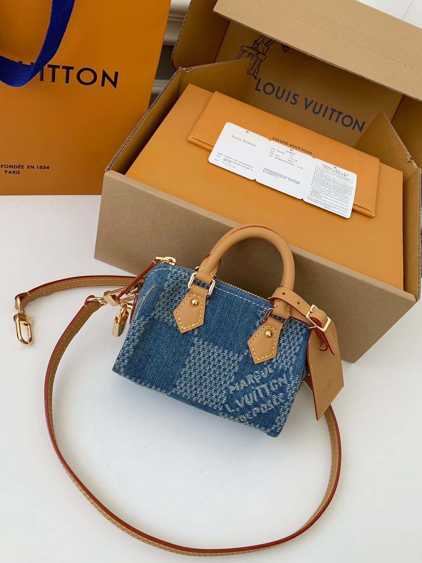 LV Speedy 18 Bandoulière Bag