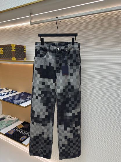LV Damier Denim Pants