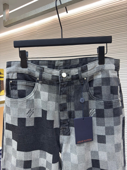 LV Damier Denim Pants