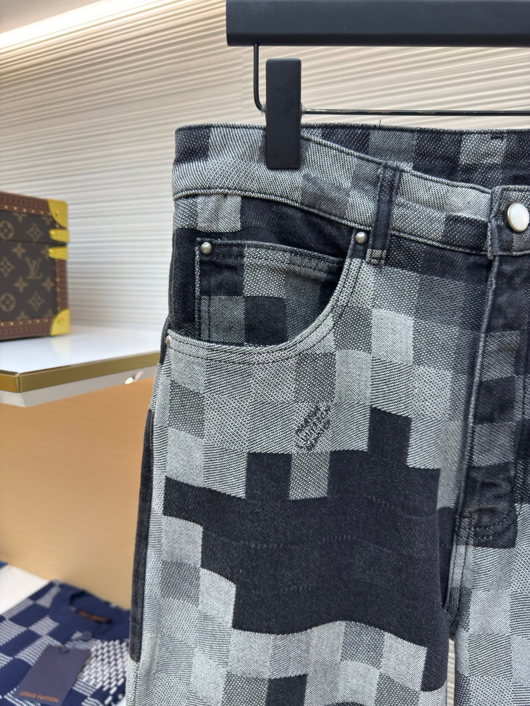 LV Damier Denim Pants