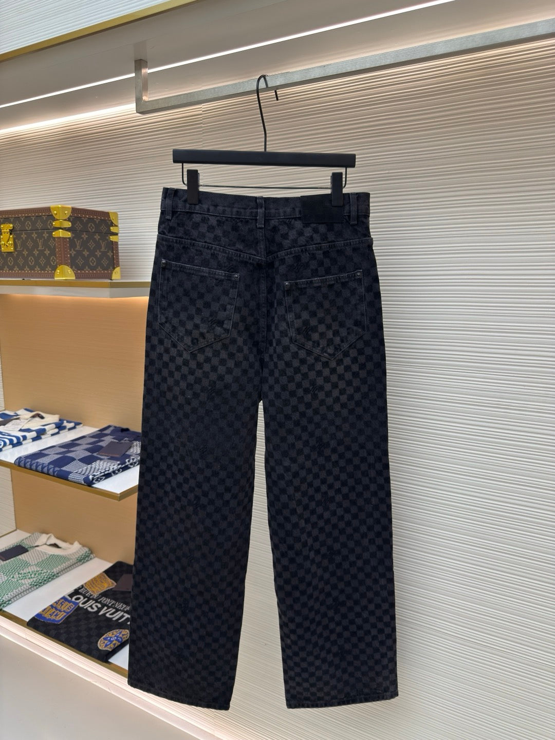 LV Damier Denim Pants SS25