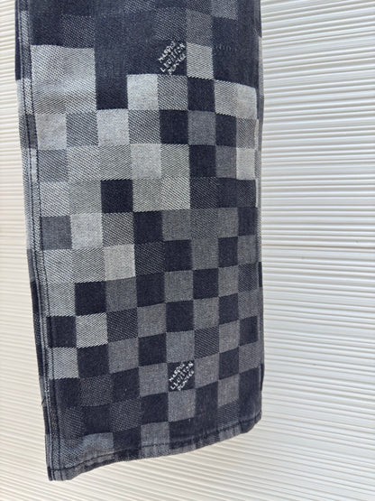 LV Damier Denim Pants