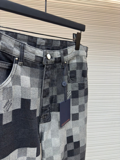 LV Damier Denim Pants