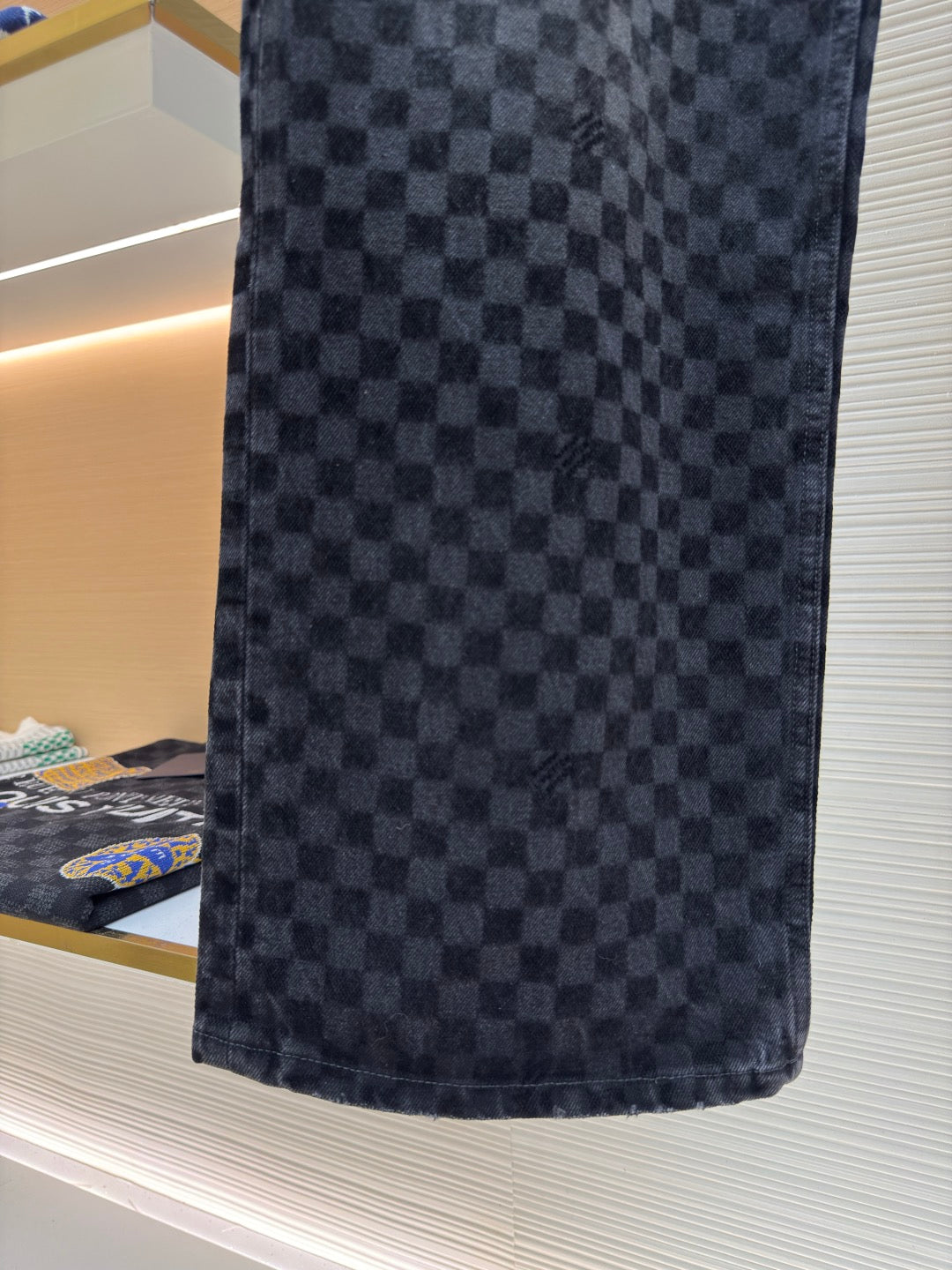 LV Damier Denim Pants SS25