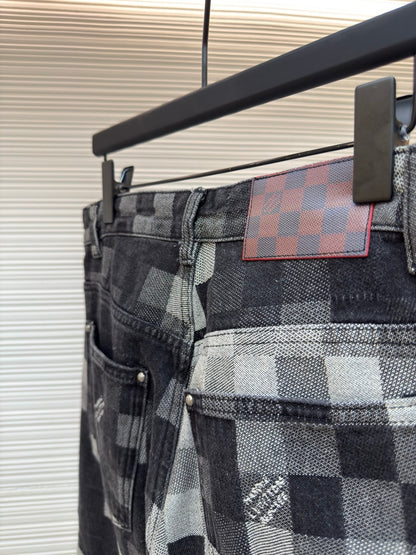 LV Damier Denim Pants