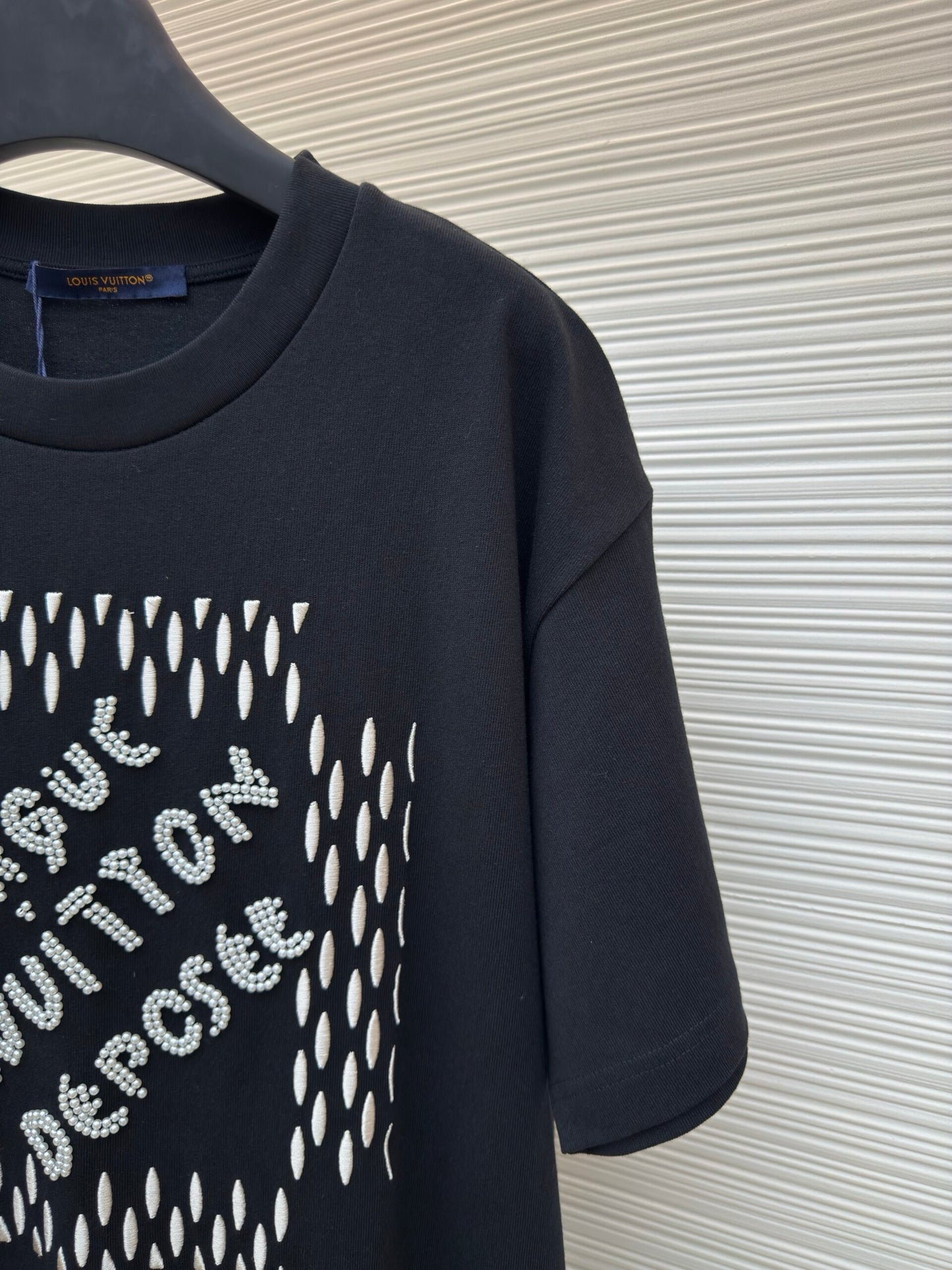 LV Embroidered Signature Cotton T-Shirt