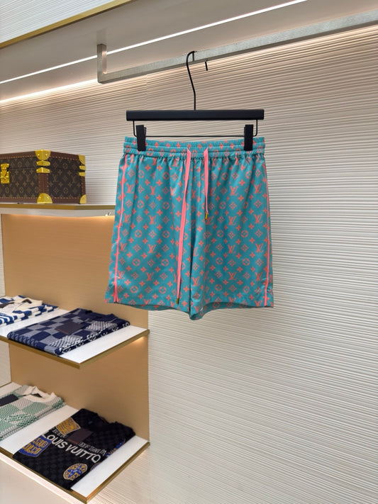 LV Monogram Silk Shorts
