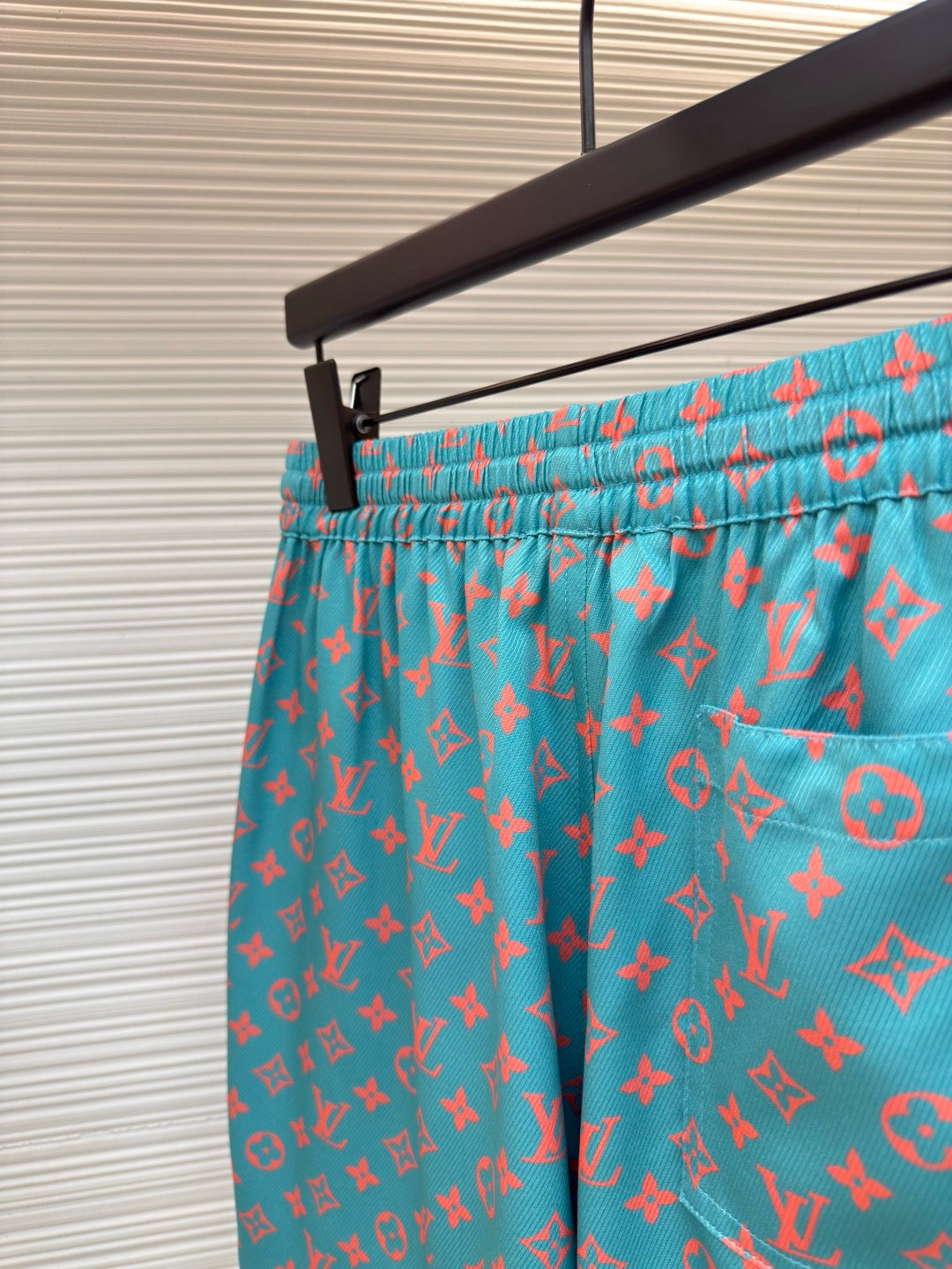 LV Monogram Silk Shorts